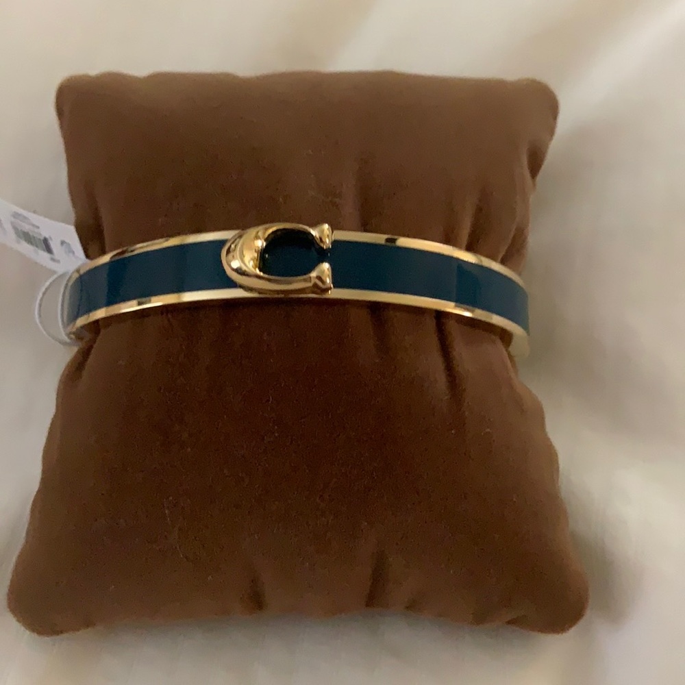 Authentic Coach hinge Bangle